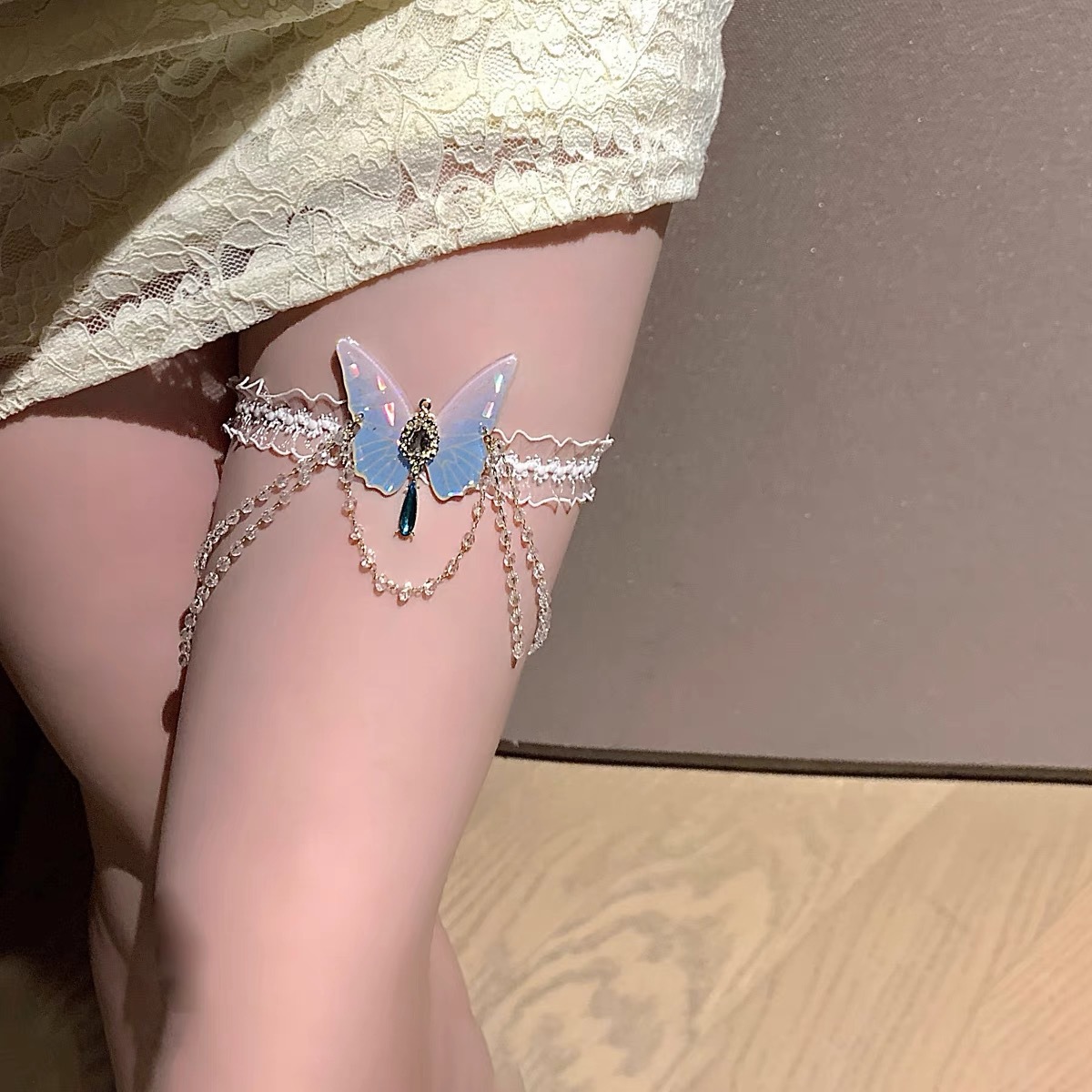 Fashionable Butterfly Pattern  - Body Jewelry 评论和价格