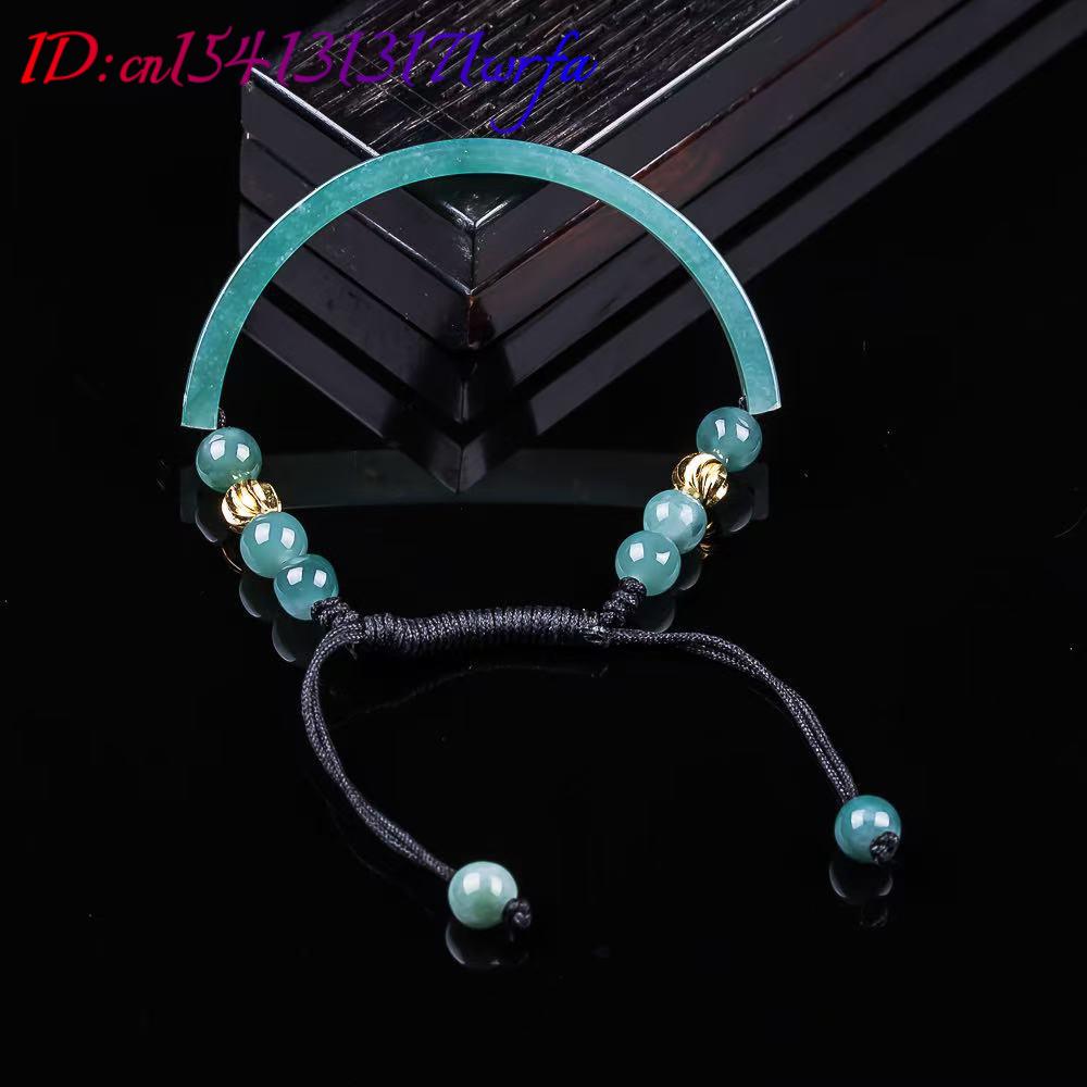 Myanmar Jadeite Bracelet Acces - Bracelets 评论和价格