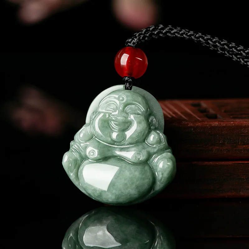 Green Burmese Jadeite Pendant  - Necklaces 评论和价格