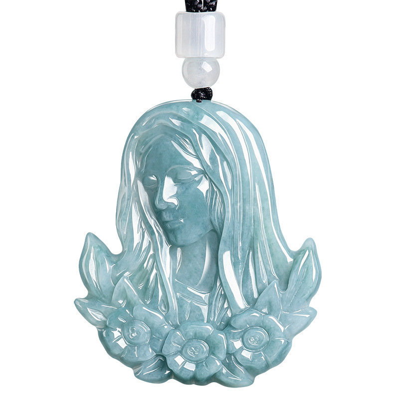 Natural Myanmar Jadeite Virgin - Necklaces 评论和价格