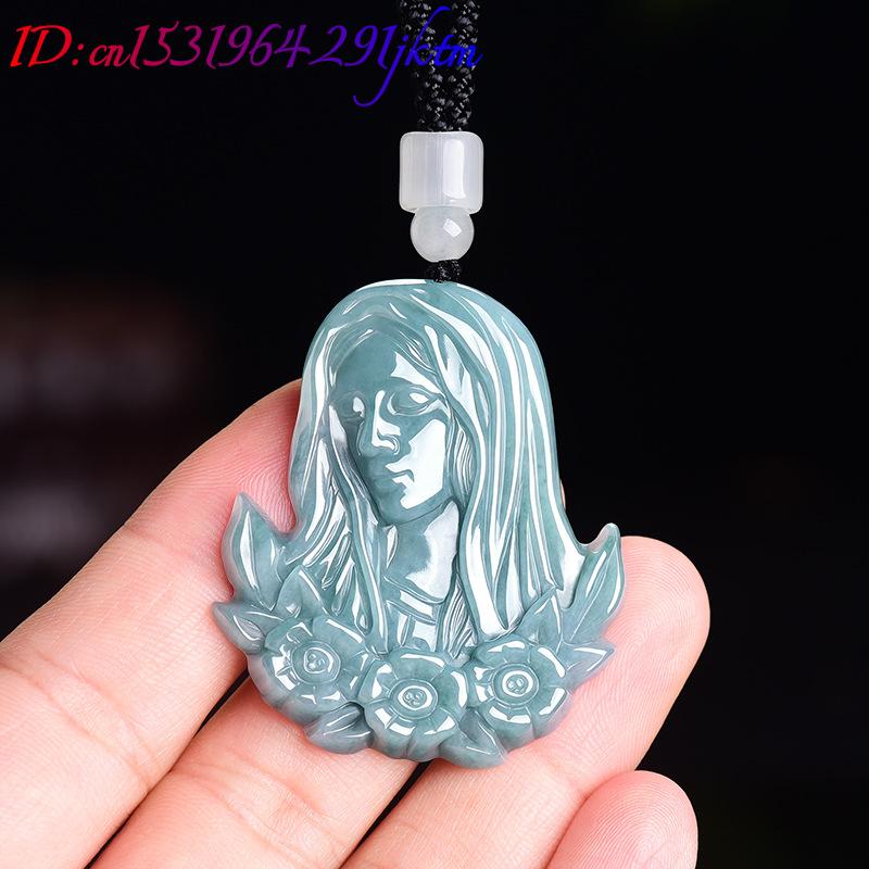 Natural Myanmar Jadeite Virgin - Necklaces 评论和价格